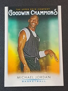 Michael Jordan 2021 Upper Deck - Goodwin Champions #1 Basketball Card - Bild 1 von 2