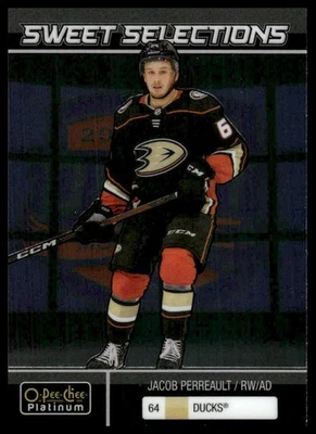 2022-23 O-Pee-Chee Platinum #SS-3 Jacob Perreault Sweet-Selections - Image 1 of 2