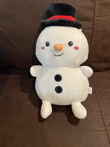 Animal Adventures 2024 Soft Swishy 11 Zoll Schneemann Neu - Bild 1 von 12
