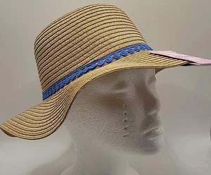 Tommy Bahama Girls Hat Beach Sun Summer Straw Youth Kids NEW With Tags - Picture 1 of 9
