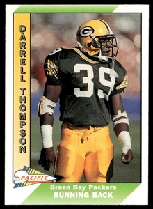 1991 Pacific Darrell Thompson Green Bay Packers #167 - Picture 1 of 2
