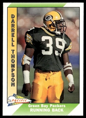 1991 Pacific Darrell Thompson Green Bay Packers #167 - Image 1 of 2