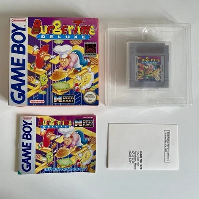 Burger Time Deluxe  - Nintendo Game Boy - UKV - Complete in Box - Image 1 of 4