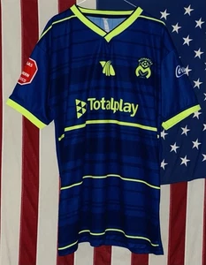 Monarcas Morelia Soccer Jersey Men’s Size XL Totalplay Mexico Futbol Blue EUC - Picture 1 of 2