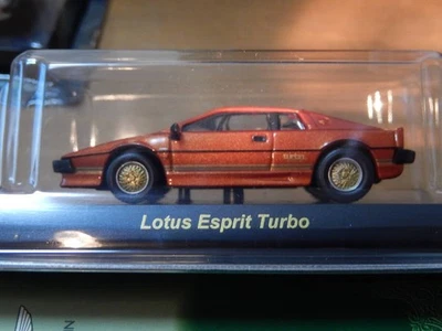Kyosho 1/64 British Car Minicar Collection Lotus Turbo Esprit Orange Metallic - Photo 1/2