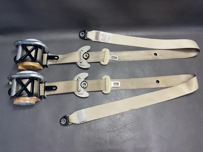 11-13 INFINITI QX56 SEDÁN CINTURONES DE SEGURIDAD DELANTEROS BEIGE IZQUIERDO DERECHO OEM Foto 1 de 4