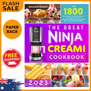 The Great Ninja CREAMi Cookbook 2023: Enjoy 1800 Days of Simple and Mouthwaterin - Picture 1 of 3