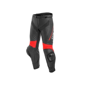 Pants Skin Man Motorcycle Dainese Delta 3 Red 54 Red Leather Pants Trouser - Picture 1 of 1