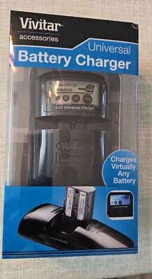 Vivitar AC/DC Universal Battery Charger C16 3.7 To 7.2 Volt.  View Images - Image 1 of 4