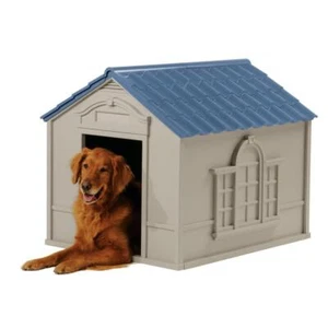 Pet Dog Kennel House XXL XL Extra Large Dogs Outdoor Big Shelter Cabin Shelter - Picture 1 of 8