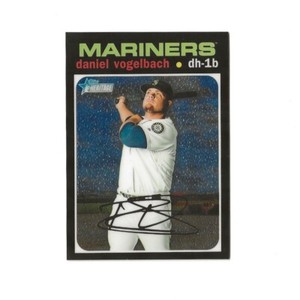 2020 Topps Heritage Baseball Chrome #THC-461 Daniel Vogelbach /999 Mariners🔥