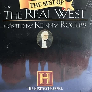 The Best of the Real West - Hosted by Kenny Rogers NEW SEALED 4 VHS Boxed Set - Picture 1 of 12