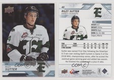 2018-19 Upper Deck CHL Silver Riley Sutter #40