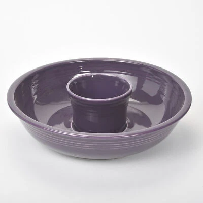 Fiesta Fiestaware Chip and Dip Set Morera Retirado {NUEVO EN CAJA} Foto 1 de 4