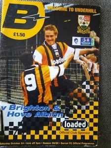 Barnet v Brighton & Hove Albion, 1998-99 - Picture 1 of 1