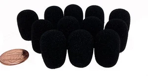 Tetra-Teknica MNWSD Mini Revers Headset Mikrofon Abdeckung Schaumstoff Windschutz 12er-Pack - Bild 1 von 2