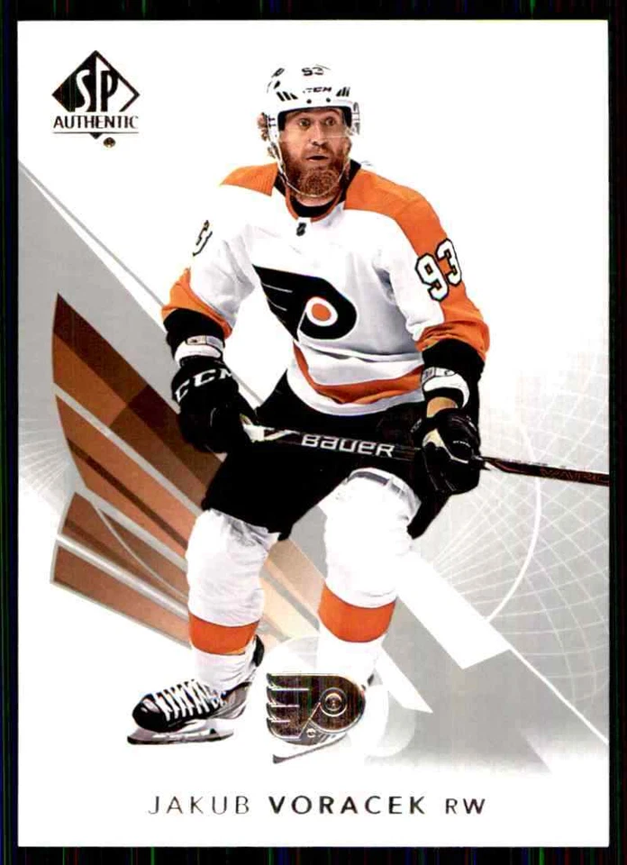 2017-18 Upper Deck SP Authentic Jakub Voracek #63 - Image 1 of 2