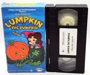 LUMPKIN THE PUMPKIN VHS 1991 Bobby Goldsboro's Halloween Cartoon F.H.E. SLP CC - Imagen 1 de 4