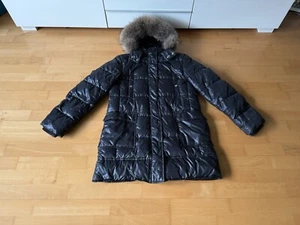 MARC O‘POLO WINTERMANTEL PARKA SCHWARZ GLÄNZEND DAUNEN & FEDERN GR. 42/XL TOP - Bild 1 von 24