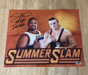 Savio Vega handsigniertes signed 8x10 Foto WWE WCW AEW TNA AEW mit Hologramm COA - Bild 1 von 4