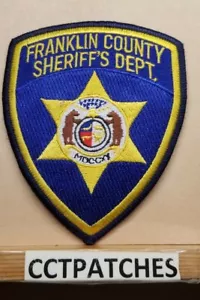 FRANKLIN COUNTY, MISSOURI SHERIFF (POLICE) SHOULDER PATCH MO - Picture 1 of 2