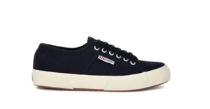 Superga 2750 Vegan Canvas Sneaker Navy Größe UK 4 EU 37 *REFSSS751 - Bild 1 von 2