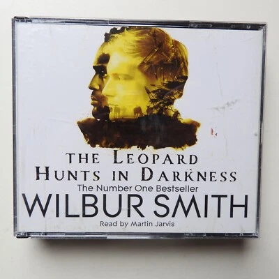 Leopard Hunts in Darkness  Wilbur Smith audio 3 CDs read Martin Jarvis abridged  - Image 1 of 2