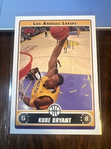 Kobe Bryant 2006-07 Topps Basketball Card #8 HOF Los Angeles Lakers NM-MT - Picture 1 of 6