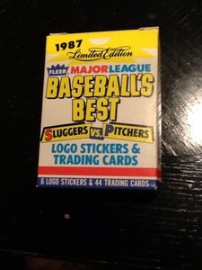1987 Fleer Major League Baseball's Best Sluggers vs Pitchers 44 Cards