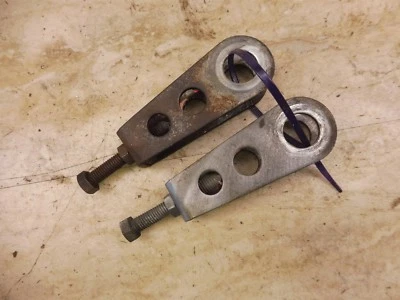 Kawasaki KZ650 CSR KZ 650 K452-2' 1982 juego de ajustadores de rueda trasera par Foto 1 de 3