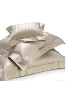 Original Pratesi Bed Linens King Duvet Cover & Raso Jaquard Ivory Classic - Picture 1 of 11