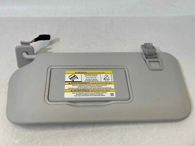 Fits 2020 - 2024 FORD ESCAPE LH Driver Sun Visor w Illumination Gray OEM - Image 1 of 4