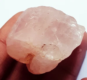 158.45 Ct 100% Natural Rose Quartz Rough Loose Gemstone Certified - Picture 1 of 6