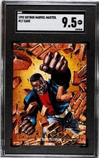 1992 Skybox Marvel Masterpieces Cage SGC 9.5 Mint+