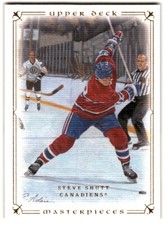 2008-09 Upper Deck Masterpieces Steve Shutt #63 Montreal Canadiens