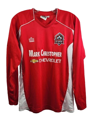 Camiseta de fútbol sala Ontario Fury talla S/P Mark Christopher Chevrolet Foto 1 de 4