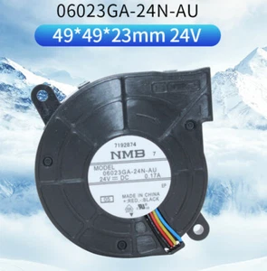 NMB 06023GA-24N-AU 24V 0.17A 6023 6CM 4-wire PWM Projector Turbo Fan - Picture 1 of 9