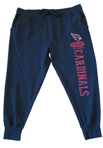 Arizona Cardinals XXL Mens Pants NFL Team Apparel Sleepwear Sweatpants Dark Gray Cover