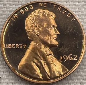 1962 Lincoln Memorial Cent PROOF #P083 - Picture 1 of 2