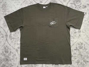 Sz XL VANS x WTAPS Japan Smokey Olive T-Shirt Tee NWOT - Picture 1 of 10