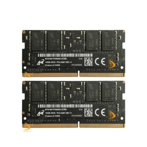 Micron 2x 16GB 2RX8 DDR4-2400T PC4-19200S 260PIN SO-DIMM Laptop Memory RAM 1.2V - Picture 1 of 5