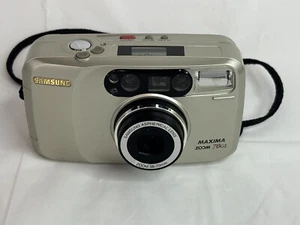Samsung Maxima Zoom 70GL 35mm Point & Shoot Film Camera Silver - Picture 1 of 7