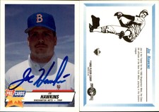 Joe Hawkins Signed 1991 Classic Best St. Lucie Mets #30 Card Auto