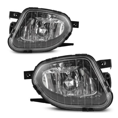 Fog Lights For 2003-2006 Mercedes Benz E320 E500 Bumper Driving Lamps Clear Lens Foto 1 de 4