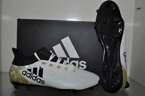 Botines de fútbol para hombre Adidas X 16.2 FG AQ4308 blancos/negros/dorados nuevos en caja 🙂❤️❤️❤️♂️�️�️ - Imagen 1 de 3