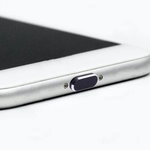 4 szt. Metalowa wtyczka otworów USB Pyłoszczelne wtyczki portu ładowania Pokrowiec na telefon komórkowy - Zdjęcie 1 z 12
