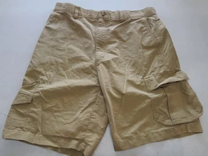Snake Eyes "Dry-10" Mens Size 34 (34x9) Tan Cargo Shorts Summer Hiking Shorts - Picture 1 of 6