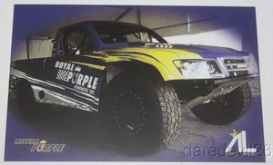 2016 Augie Lerch Royal Purple Stadium Super Trucks SST Hero Card - Picture 1 of 1