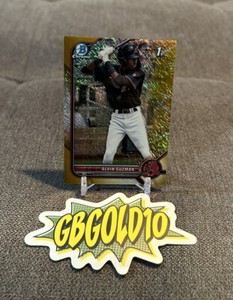2022 Bowman - Chrome Prospects Gold Shimmer Refractor #BCP-18 Alvin Guzman...