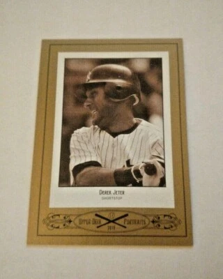 2010 Upper Deck Portraits #SE-58 Derek Jeter New York Yankees - Image 1 of 2